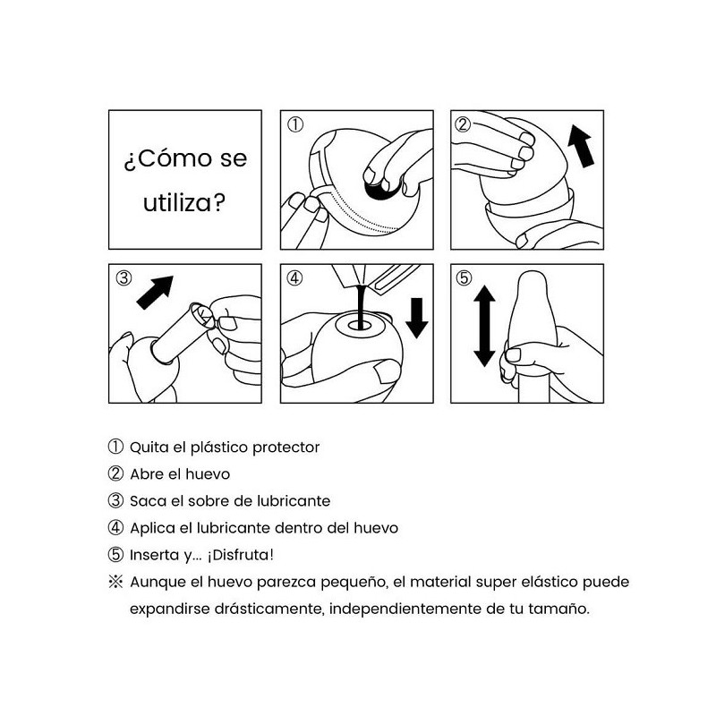 1 Huevo Masturbador Tenga Egg Twister