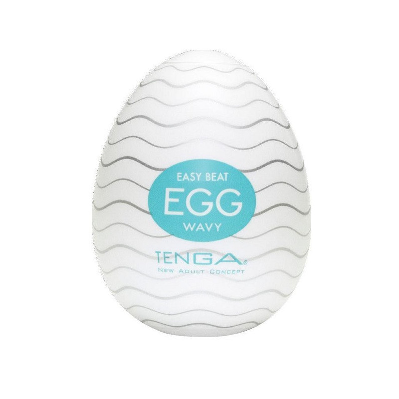 1 Huevo Masturbador Tenga Egg Wavy