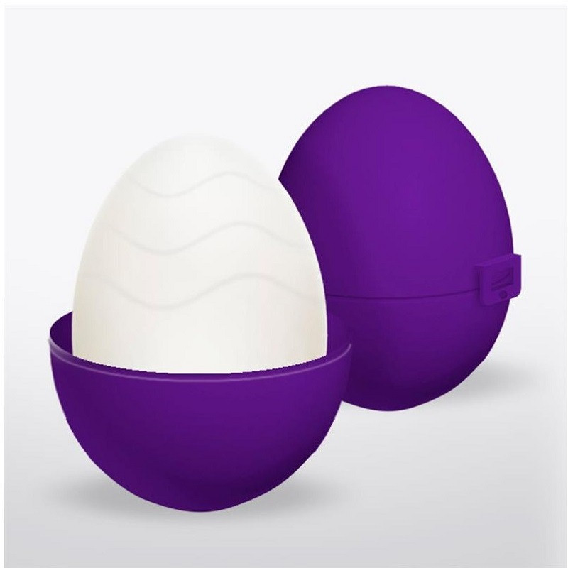 1 Huevo Masturbador Up&Go Bumpy Morado