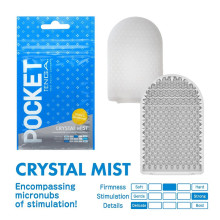 1 Pocket Stroker Tenga Cristal Mist Azul