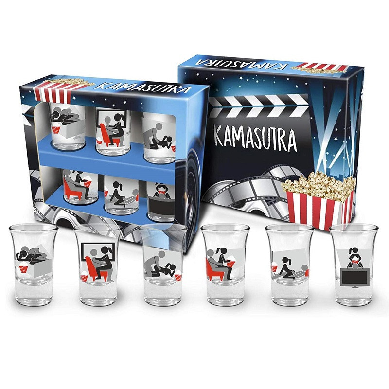 1 Set 6 Chupitos Kamasutra
