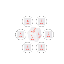 1 Set Dados Acción, Parte del Cuerpo y Tiempo