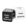 1 Set De Dados Eróticos Black & Silver
