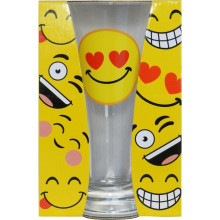 1 Vaso Cerveza Emoticono Hearts