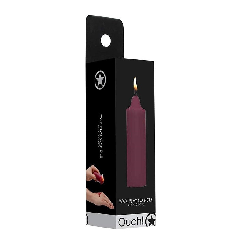 Vela Aromática Baja Temperatura Ouch Rosas
