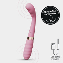 Vibrador Doble Recargable Punto G y Clítoris Pixie Crushious