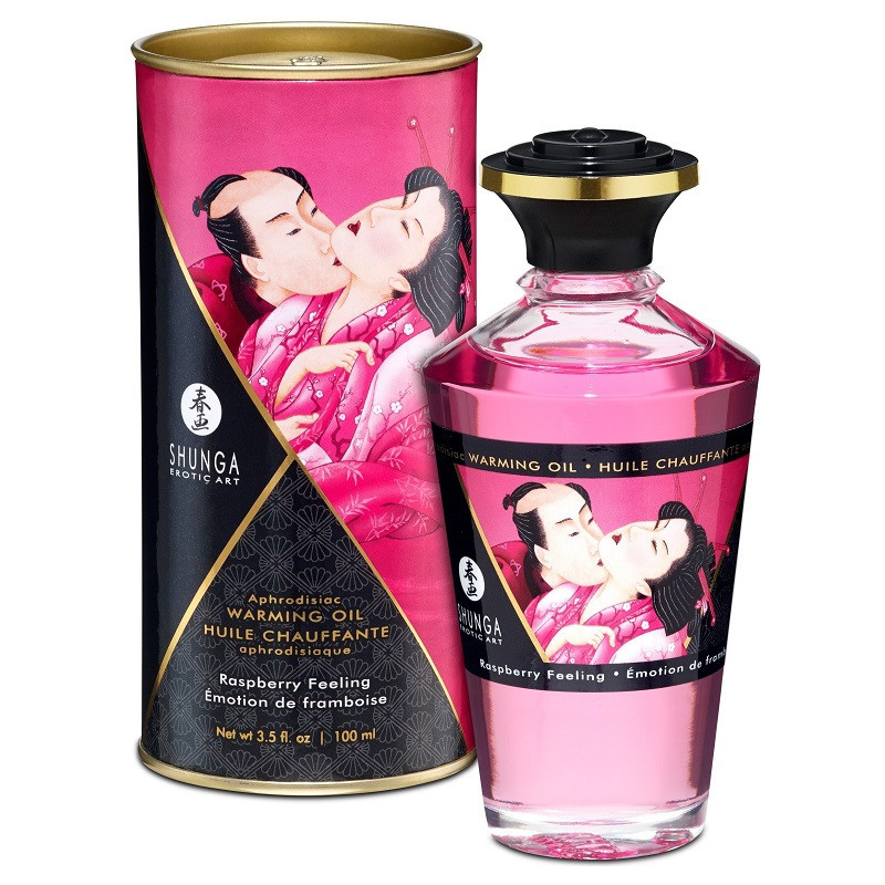 Aceite Afrodisíaco Besos Íntimos Frambuesa Shunga 100 ml