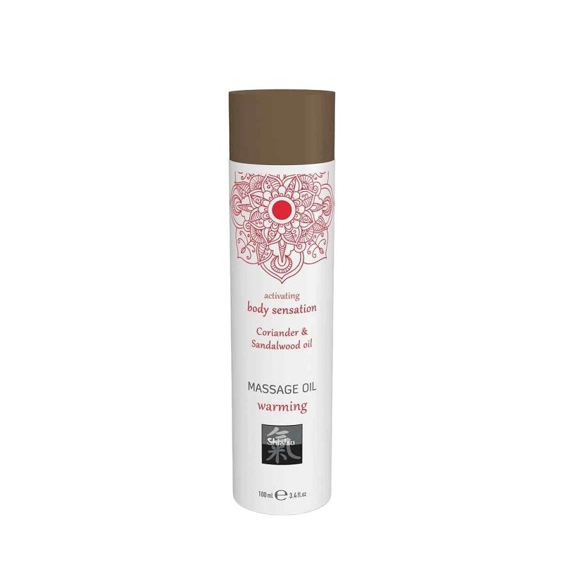 Aceite De Masaje Aromático Calor Shiatsu Cilantro Y Sándalo 100 ml