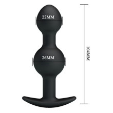Ancla Anal Doble 10,2 cm Pretty Love