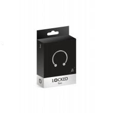 Anillo Acero Abierto 2 Bolas Locked Torc 28 mm