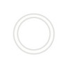 Anillo Nitrilo H2H 45 MM Blanco