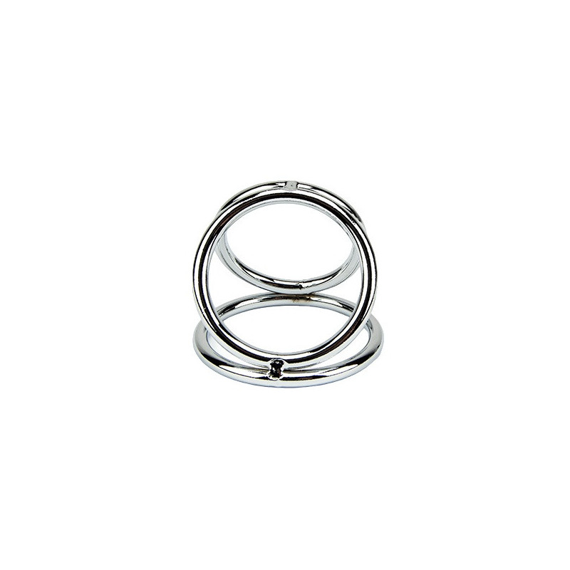 Anillo Pene Acero Bound To Please Triple Cock And Ball