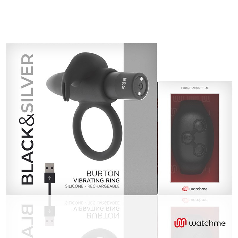 Anillo Recargable Black&Silver Control Remoto Watchme Burton
