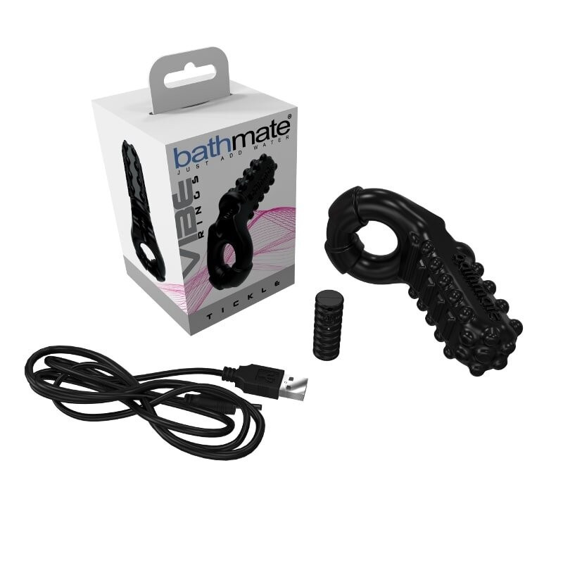 Anillo Recargable Vibrador Bathmate Tickle