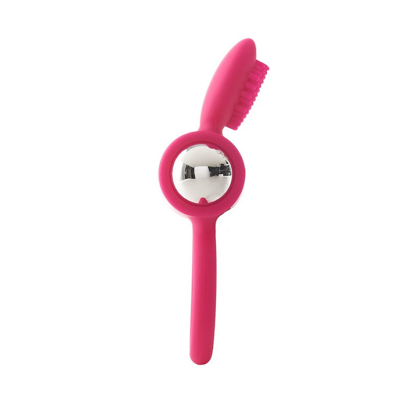 Anillo Vibrador De silicona Dream Toys Flirts Cockring Rosa