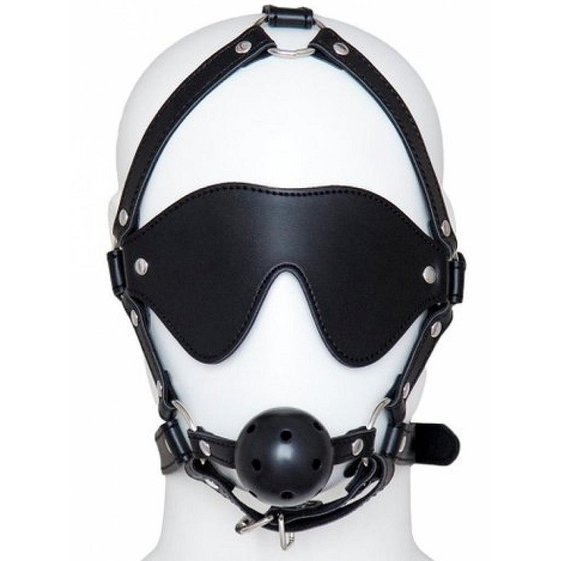Antifaz Ciego Con Mordaza Argus Fetish