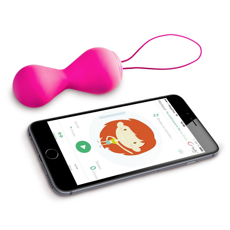 APP Bolas Entrenamiento Kegel G Balls 2 App Rosa