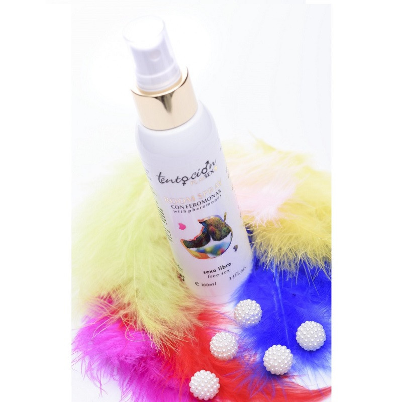Aromatizador Con Feromonas Room Spray Tentación Sexo Libre 100 ml