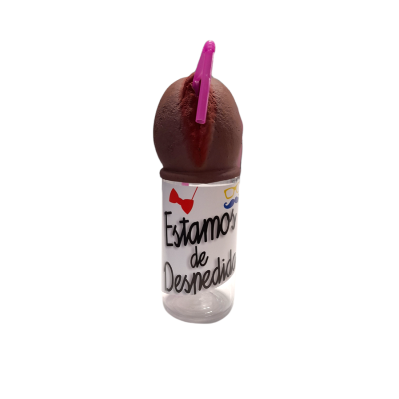 Biberón Vulva Marrón Estamos de Despedida 360 ml
