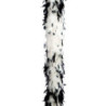Boa De Plumas Negra Y Blanca