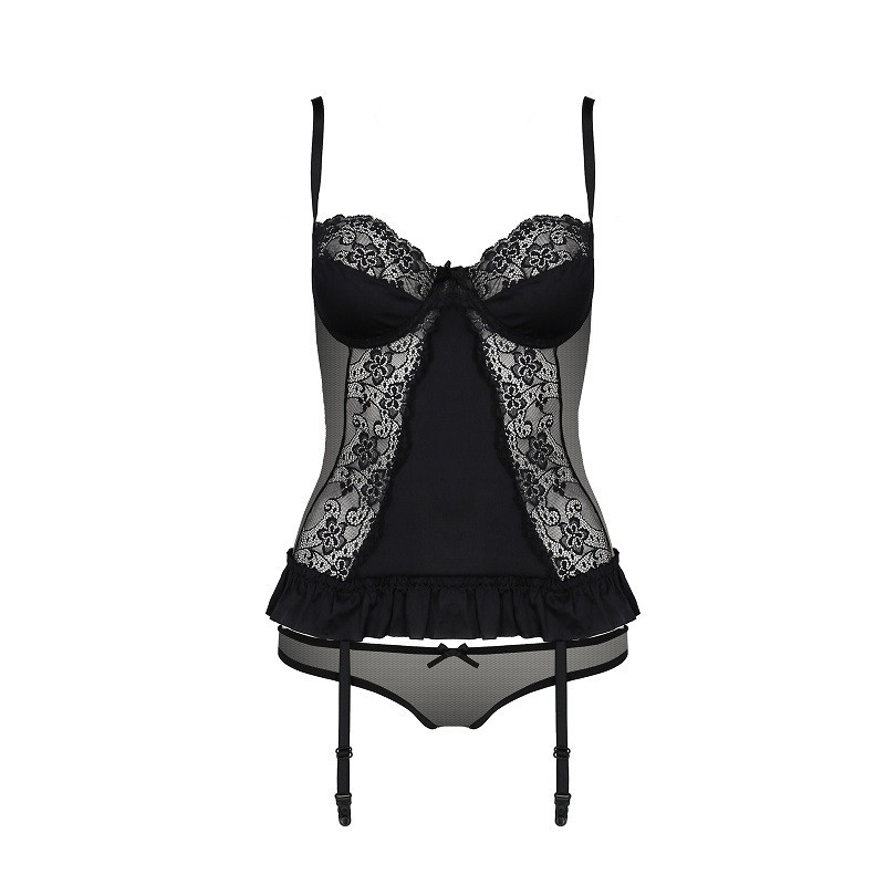 Body Casmir Corpiño Encaje Blanchet Negro