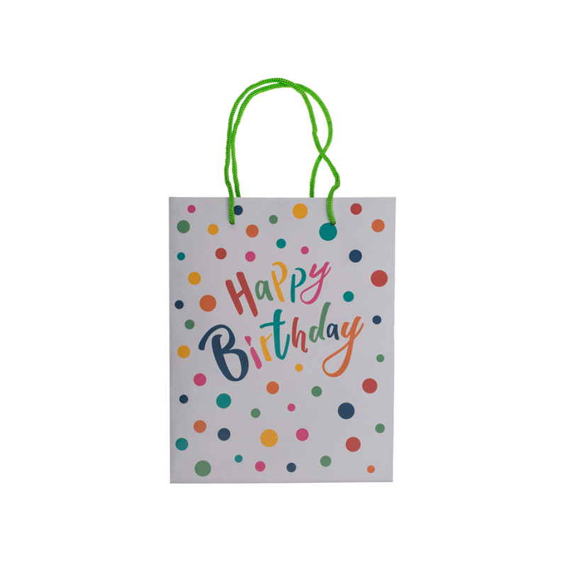 Bolsa De Regalo Happy Birthday Pequeña