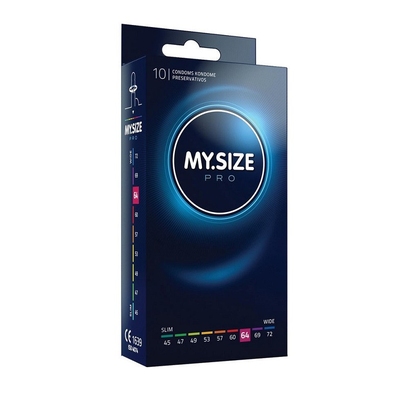 Caja 10 Preservativos My Size Pro Talla 64