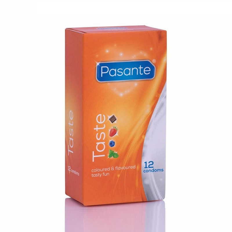 Caja 12 Preservativos Pasante Taste