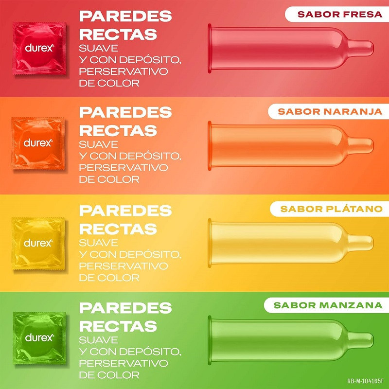 Caja 144 Preservativos Durex Saboréame
