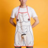 Delantal Con Pene De Peluche