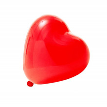 Globos Corazón Rojos 3 unidades