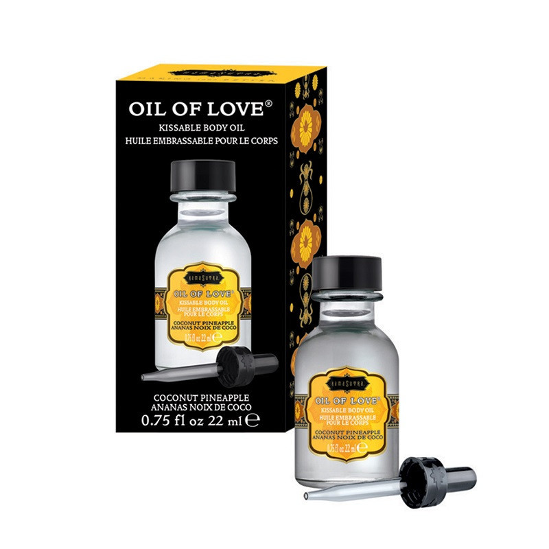 Gotas Besables KamaSutra Oil Of Love Coconut Pineapple 22 ml