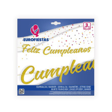 Guirnalda Feliz Cumpleaños 3 m