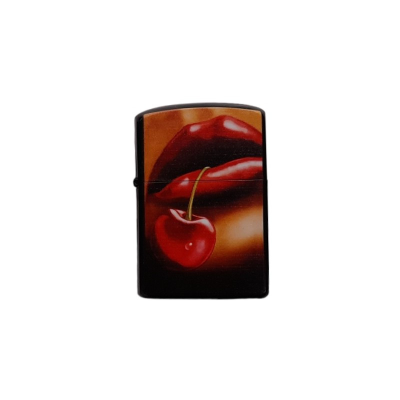 Encendedor De Gasolina Labios Cereza