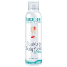 Espuma Estimulante Crocante Strawberry/Champagne Amoreane 150 ml