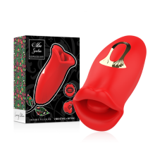 Estimulador Recargable Lengua Boca con Movimiento y Vibración Mia Sicilia
