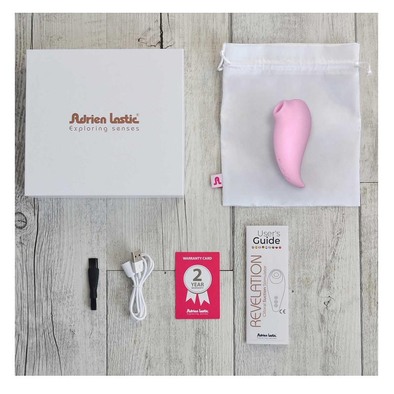 Estimulador Revelation Succionador Adrien Lastic Rosa