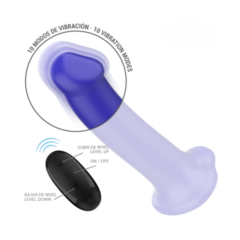 Estimulador Recargable Vibrador Control Remoto Victoria