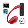Huevo Vibrador APP Control Remoto Satisfyer Shiny Petal