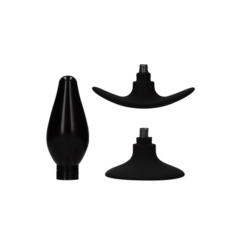 Anal Plug Tope Intercambiable Ouch Rounded-Large