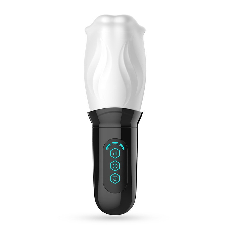 Masturbador Masculino Recargable Copa Giratoria Fellatrix Crushious