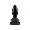 Plug Vibrador Control Remoto Ventosa Chrystalino