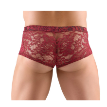 Boxer Svenjoyment Encaje Burdeos