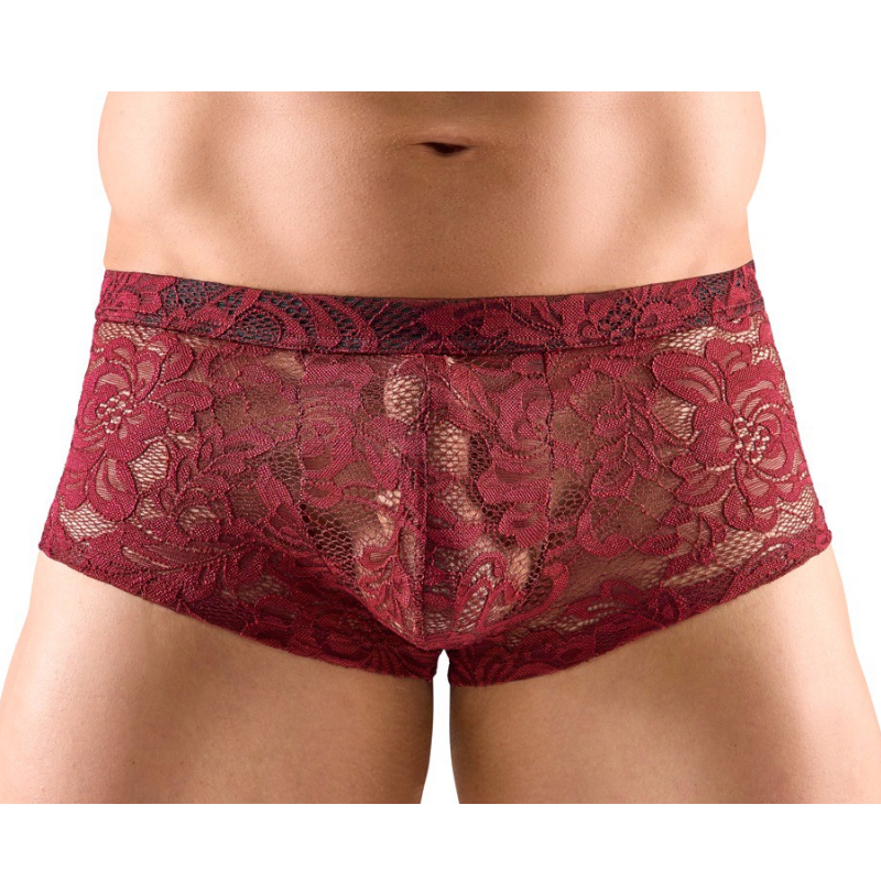 Boxer Svenjoyment Encaje Burdeos