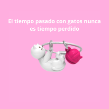 Llavero Metalmorphose Gato Jugando