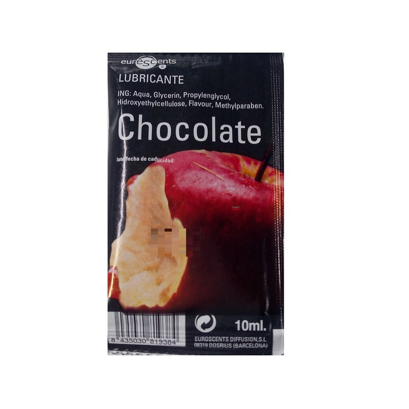 Lubricante Sabor Chocolate Tentación 10 ml