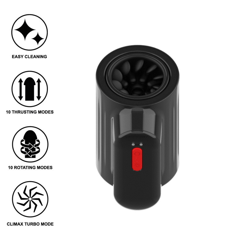 Masturbador Impulsor Rotador Recargable Jamyjob Vortex
