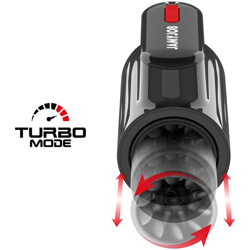 Masturbador Impulsor Rotador Recargable Jamyjob Vortex