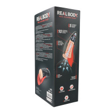 Masturbador Masculino Recargable con Vibración y Succión Pussy Real Body