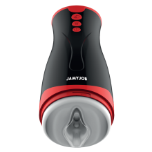 Masturbador Masculino Recargable Jamyjob Jango Vibrador Compression Tech